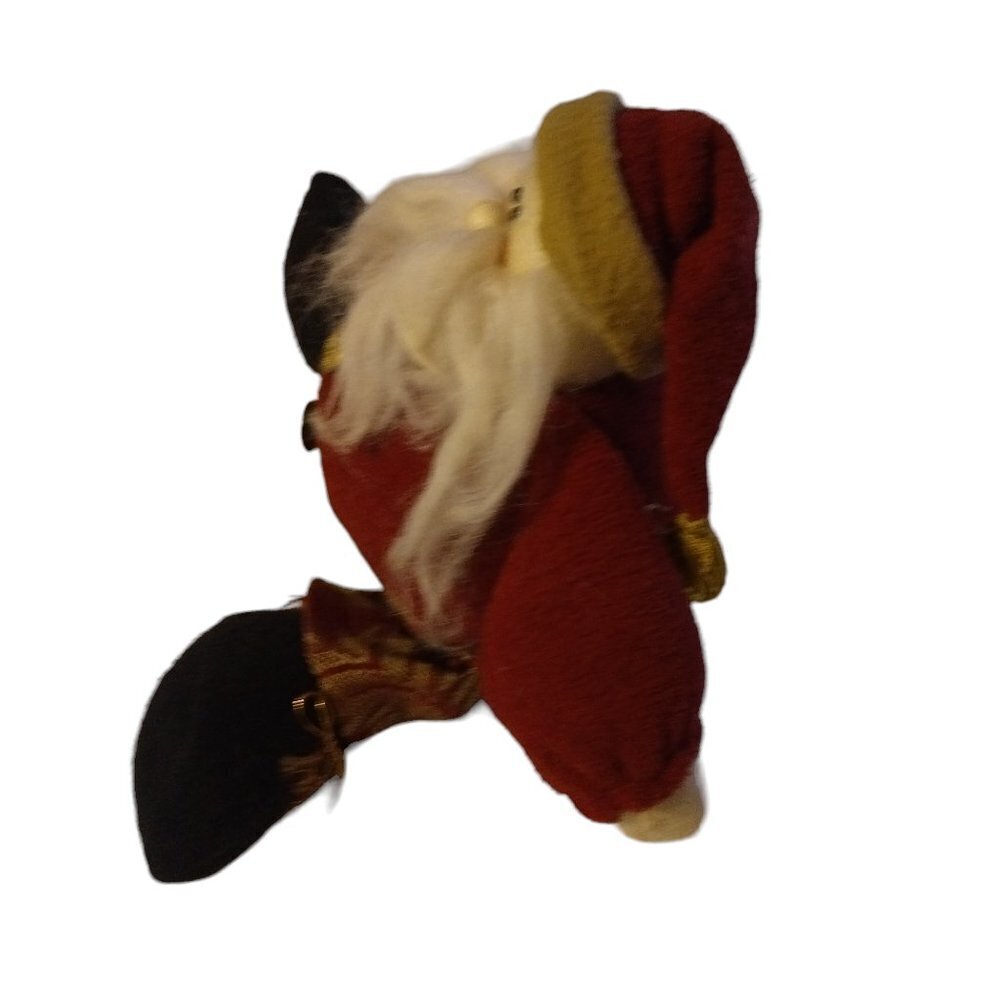 MELISSA ANN PLUSH/BEANBAG PLUSH SITTING SANTA TAPESTRY DECORATION CB2 - Picture 3 of 5